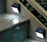 Solar Powered Outdoor Lights